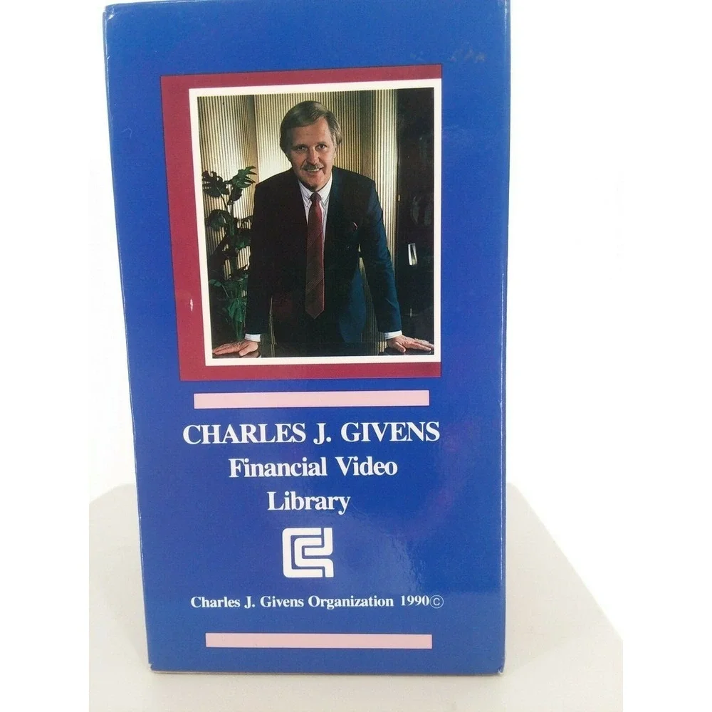 Charles Givens  Financial  Video Library  4 Pack VHS 1990